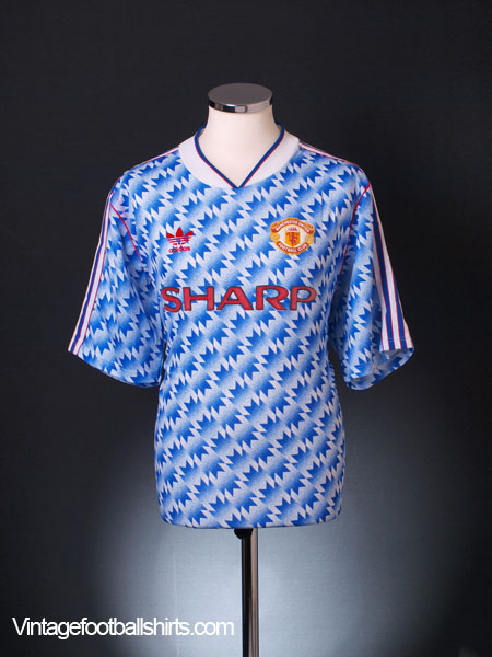 Manchester United 1990-92 Adidas Away Shirt, Maybe the most…