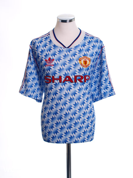 Manchester United 1990-92 Adidas Away Shirt, Maybe the most…