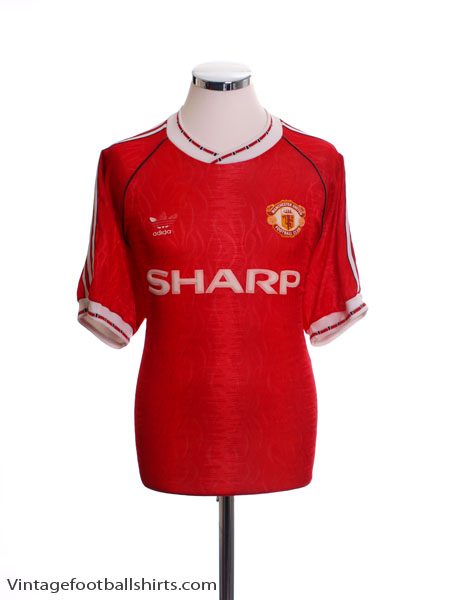✓Manchester United 1990/1992 Home Shirt