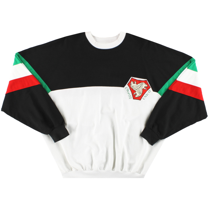 feo espada He reconocido 1990 adidas Coppa Del Mondo Italia Sweatshirt L