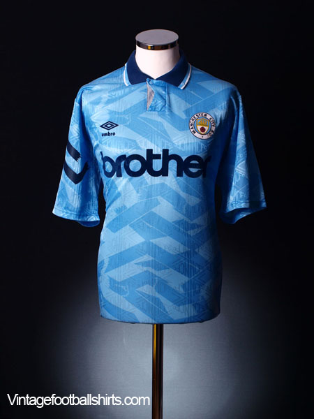 Manchester City 1992 Home Shirt