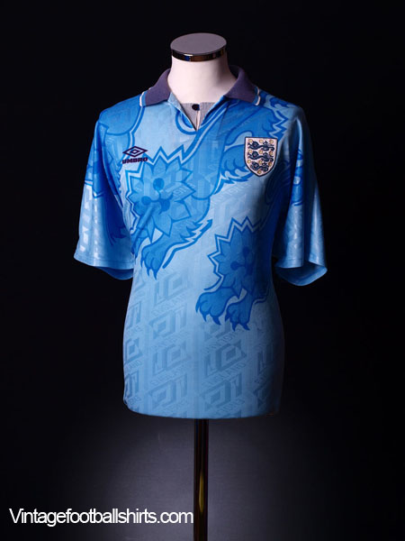 1992-93 England Third Shirt XL