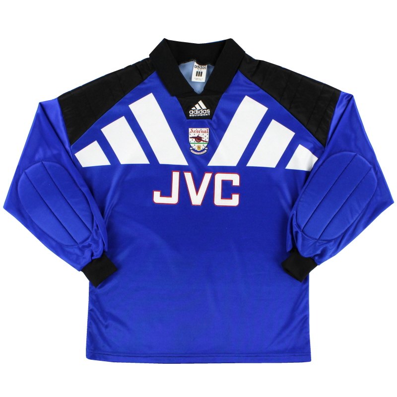 Arsenal GK Football Shirt 1990/92 Adults Small Adidas G602