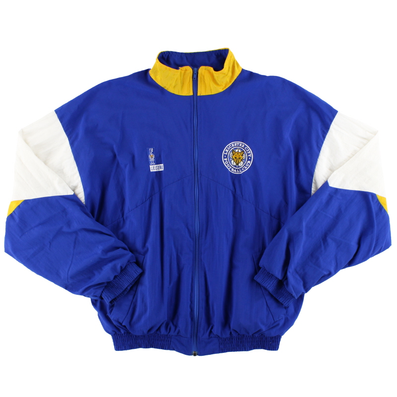 1992-94 Leicester Fox Leisure Track Jacket L