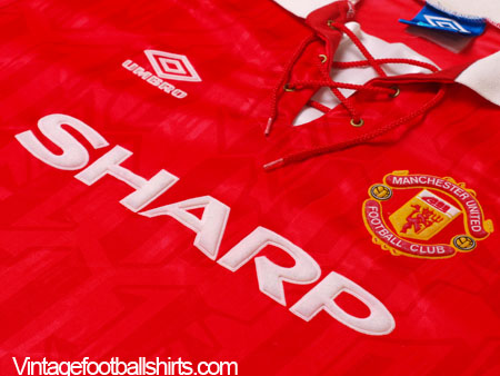 1992-94 Manchester United Home Jersey – Indiansoccermart