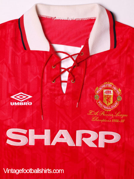 Manchester United Away Class Of 92-94 Retro Jersey Premium.