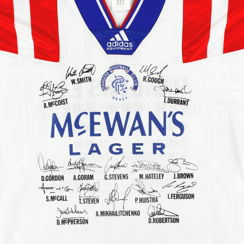 adidas Rangers Away Memorabilia Football Shirts (Scottish Clubs