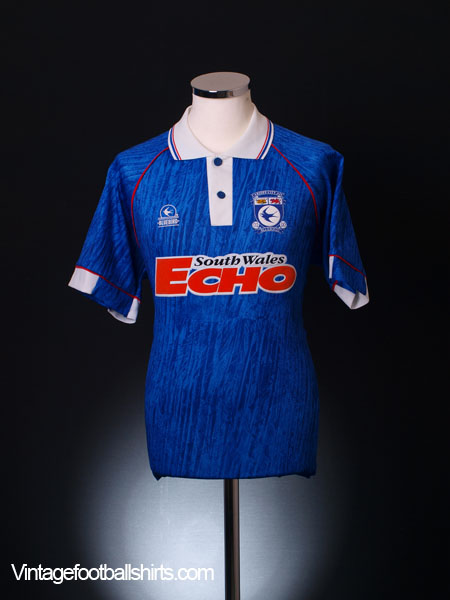 1993-94 Cardiff Home Shirt M