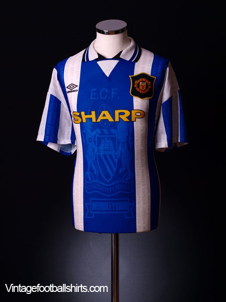 1994-96 Manchester United Third Shirt L