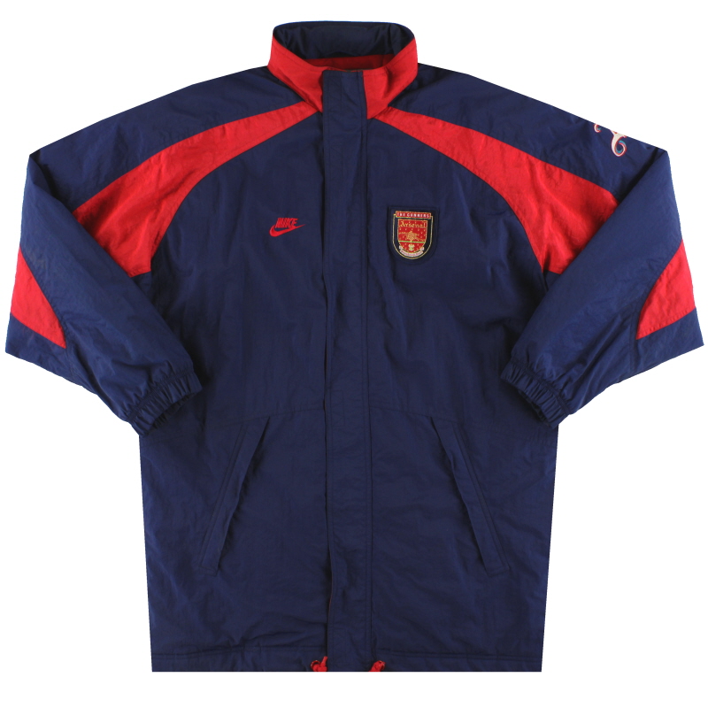 1995-96 Arsenal Nike Bench Coat XL