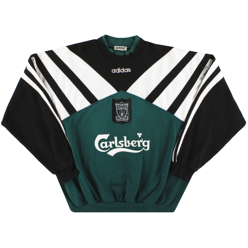 1995-96 Liverpool adidas Sweatshirt S