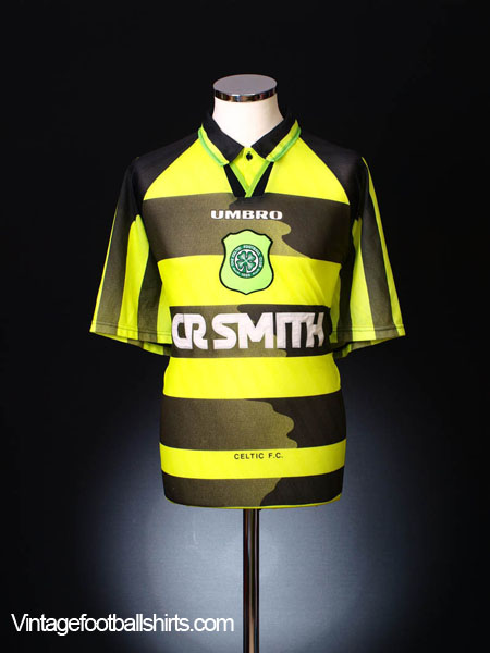 vintagesportsapparelpl on X: Celtic's fabulous 1996-97 away kit, size XXL.  Almost mint condition. Now available!  #thehoops # celtic #vintageshirt  / X