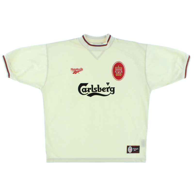 Retro Liverpool Away Football Shirt 96/97 - SoccerLord
