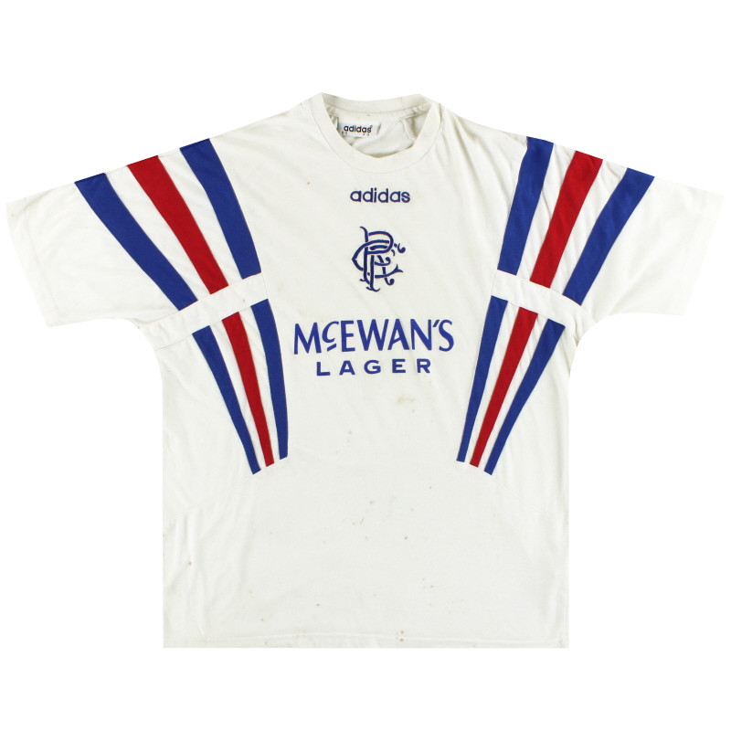 1996-97 Rangers adidas Training Shirt M