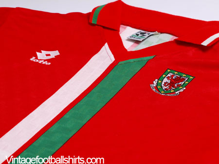 Wales Home Jersey Retro 1996/98 By Adidas