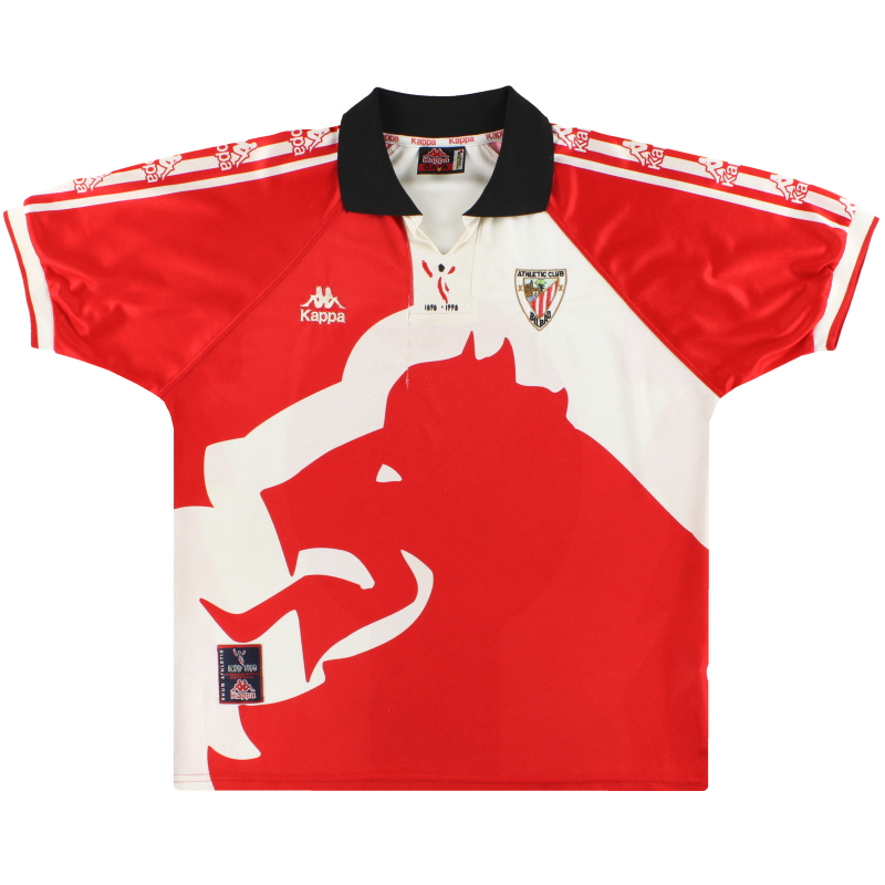 Profesión Nabo Memoria Camiseta de local Kappa del Athletic Bilbao 1997-98 L