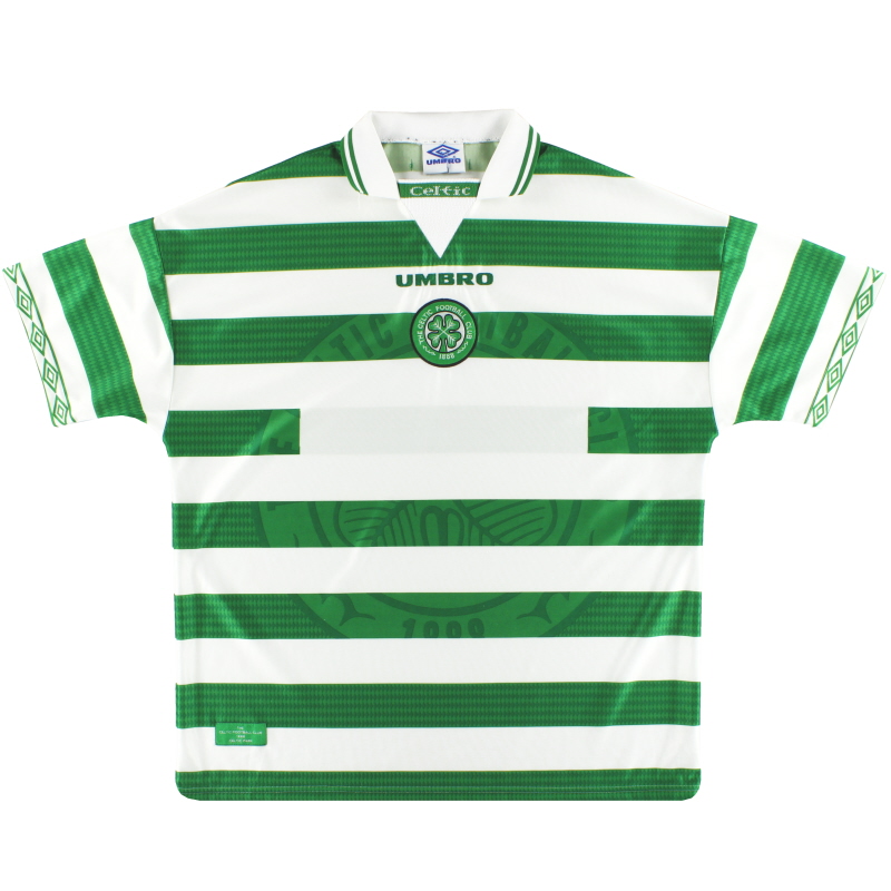 Celtic Centenary Football Shirt Umbro 2XL XXL Home Kit Jersey SPL
