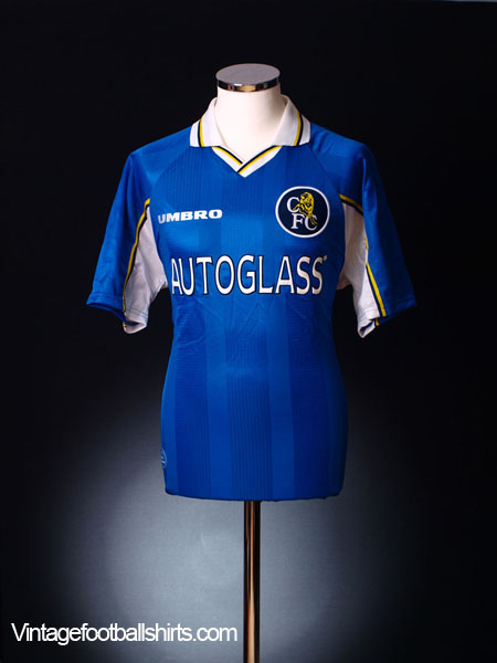 1999-01 CHELSEA HOME SHIRT ZOLA #25