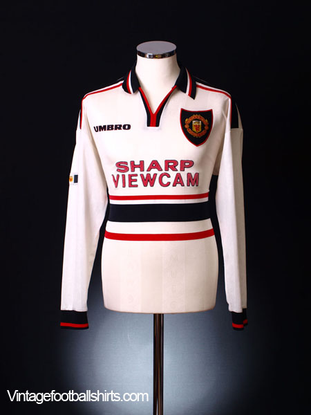 1997-99 Manchester United Away Shirt L/S *BNWT* XXL