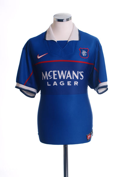 1997-99 Rangers Nike Training Tee