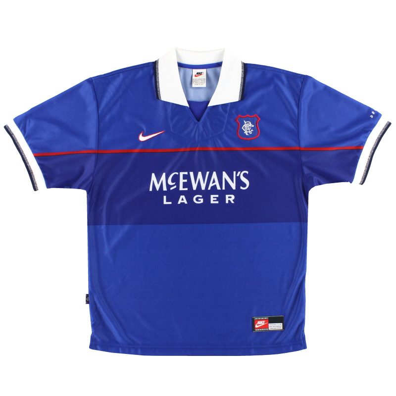1997/99 Rangers Away Shirt Amoruso #6 (XL) 9/10 – Greatest Kits