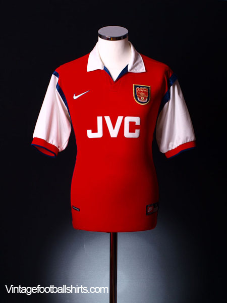 arsenal jersey 1998