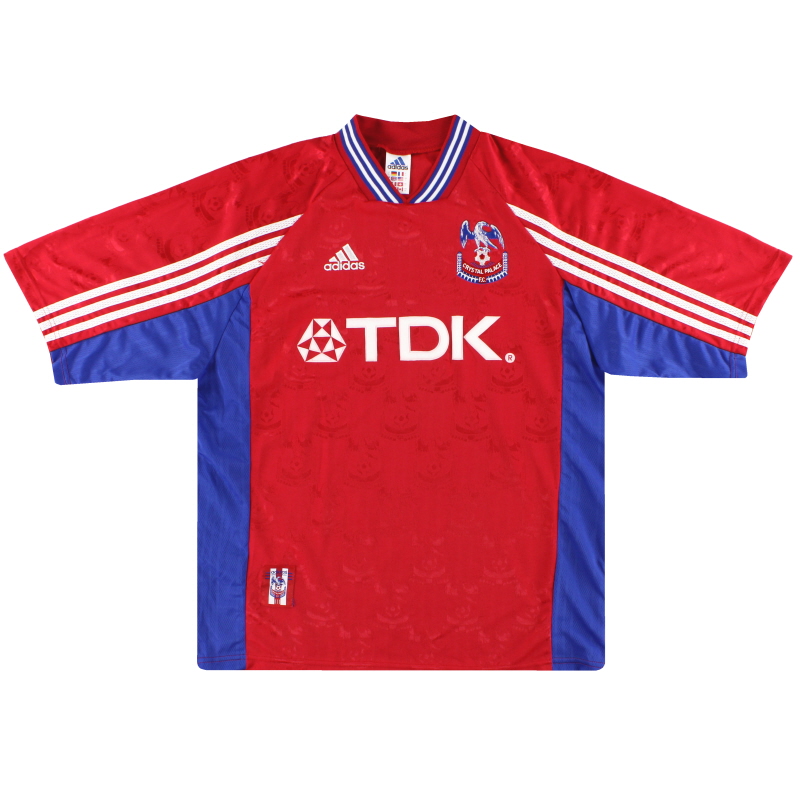Bourgeon Dólar Ordinario 1998-99 Crystal Palace adidas Home Camiseta XL