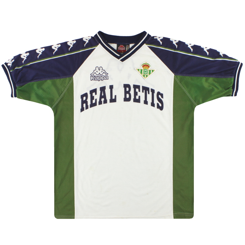 pago Polinizar Asesinar 1998-99 Camiseta XL de entrenamiento del Real Betis Kappa