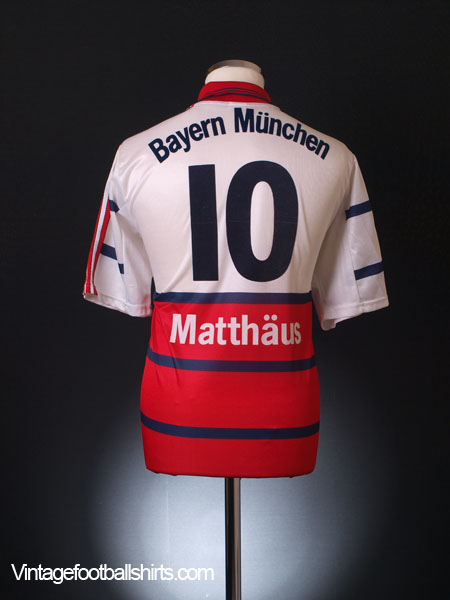 1999-00 Bayern Munich Away Shirt Matthaus #10 M