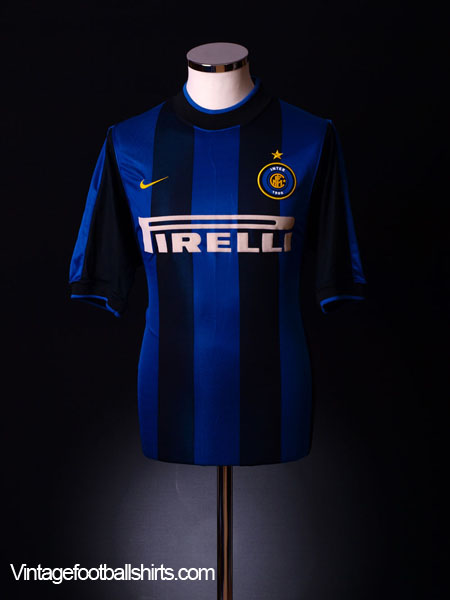 2000-01 Inter Milan Home Shirt L