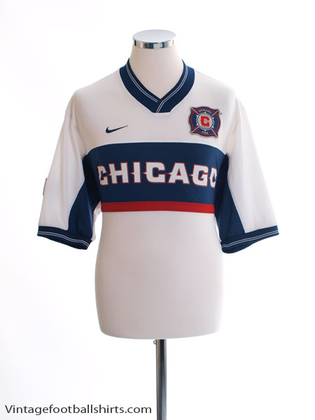 Chicago Fire Away football shirt 2000 - 2002.