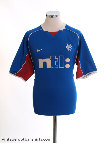 2001-02 Rangers Home Shirt L