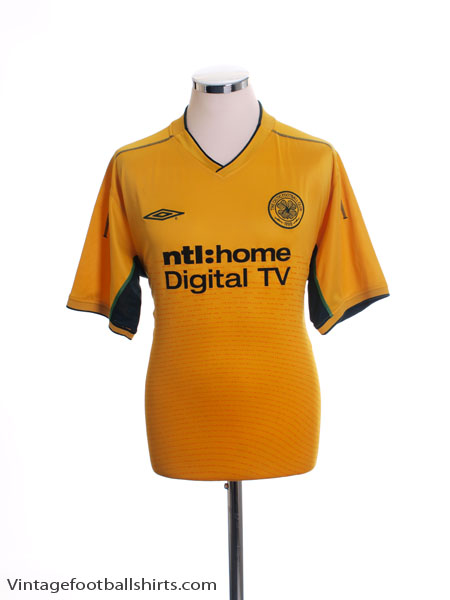 Celtic 2001-02 Larsson Away Kit (2XL) – Saturdays Football