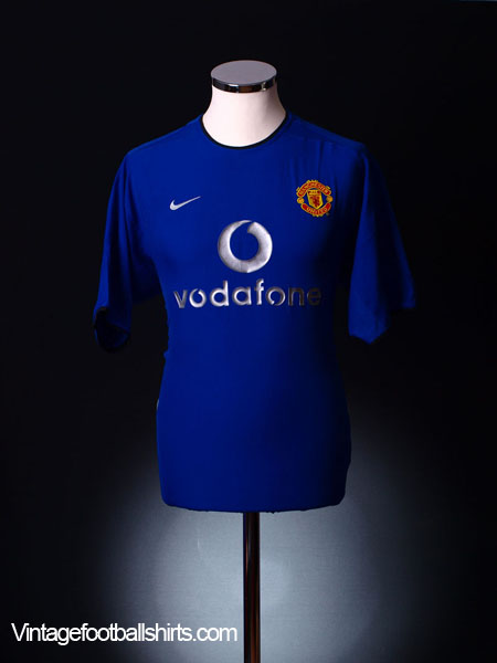 Manchester United Away Jersey 2002/03 ,Size Small on Carousell