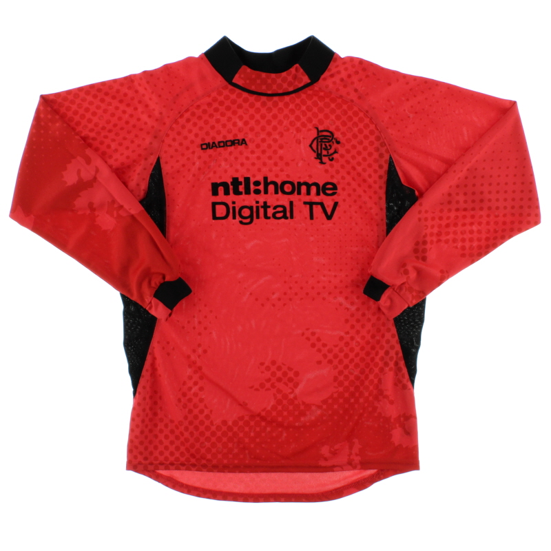 2002-03 Rangers Goalkeeper Shirt *Mint* L.Boys