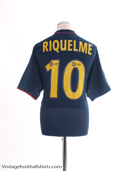 2002-04 Barcelona Away Shirt Riquelme 
