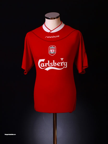 Liverpool jersey sales 2002