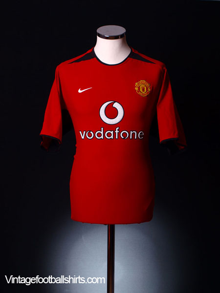 2002-2004 Manchester United Home Football Shirt – VintageFolk