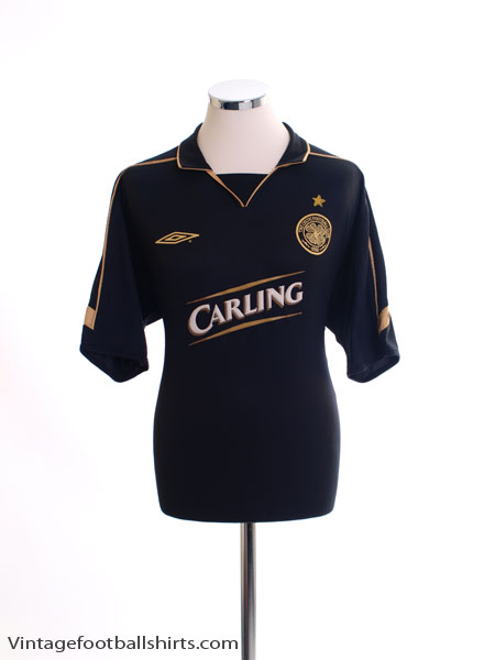 Buy 2003/04 Celtic Away Shirt #9 Sutton (Excellent) - XL Boys