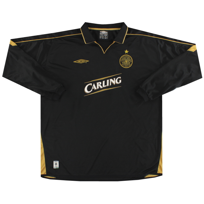 Celtic 2003-04 Long Sleeve Away Kit (2XL)
