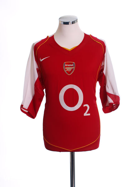 2004-05 Arsenal XL VIEIRA #4 - beaut from @classic_eleven_united 1 left in  store #arsenal #uta #arsenalfc #vieira