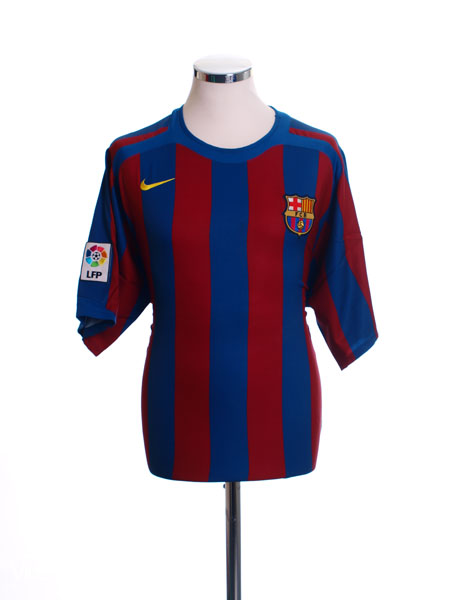 BARCELONA 2004 2005 MESSI 30 HOME SHIRT (Very good) XL – Foot-Jerseys