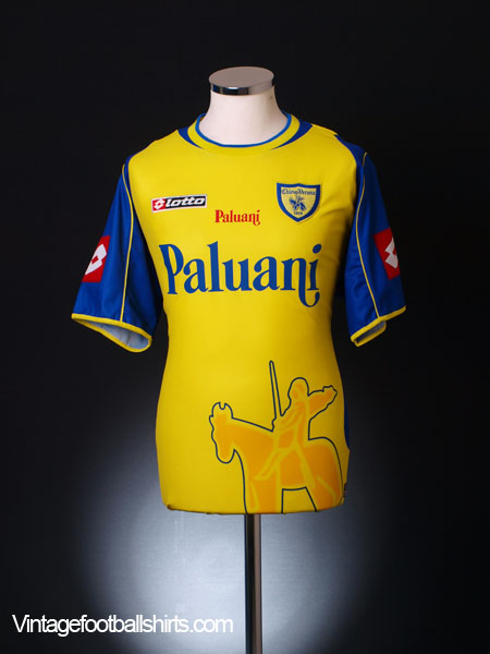 2004 05 Chievo Verona Home Shirt Xl For Sale