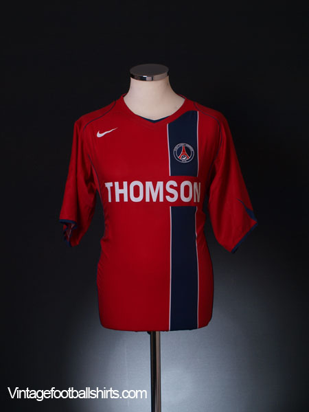Paris Saint-Germain (PSG) 2004-05 Away Shirt (Excellent) XXL – Classic  Football Kit