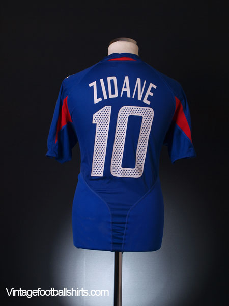 Zidane10 France Away Retro Kit 2006 - Helloofans