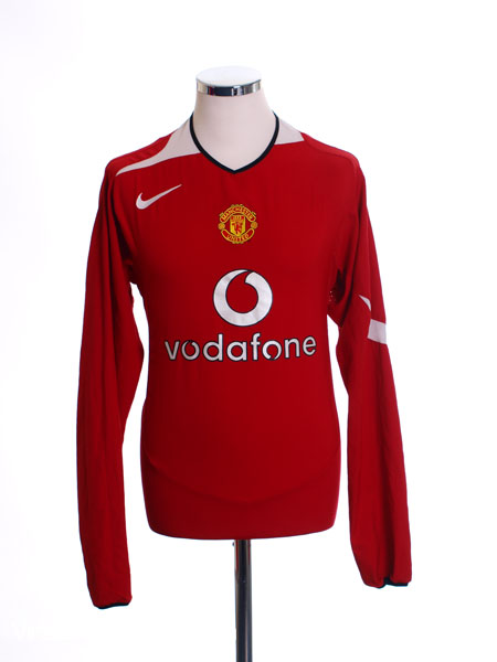 Nike Manchester United jersey 7 Cristiano Ronaldo 2004-06 Vodafone