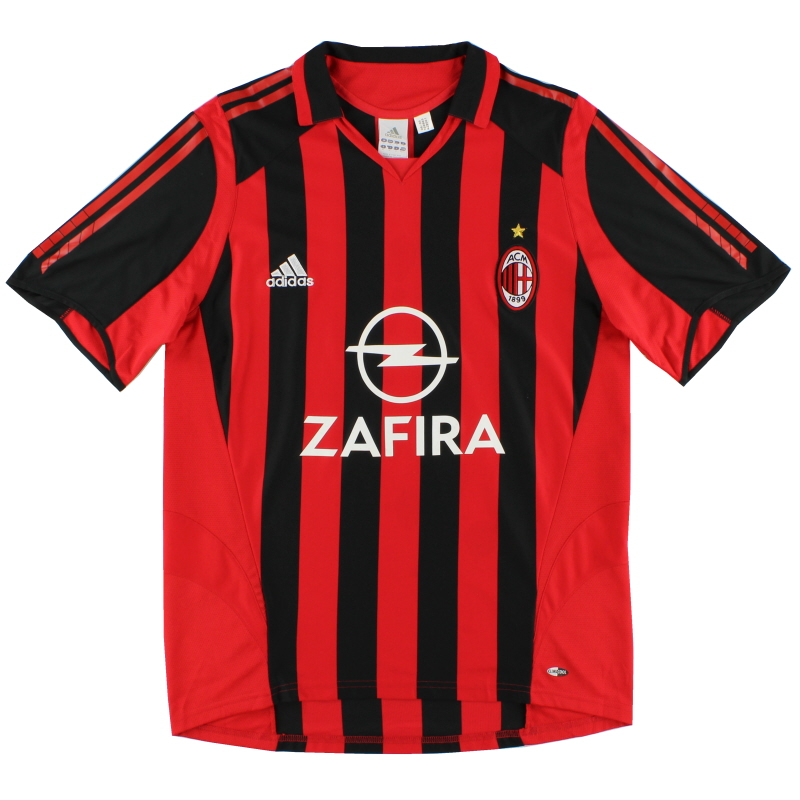 rastro Complaciente Educación 2005-06 Camiseta de la 109965a equipación del AC Milan adidas M XNUMX