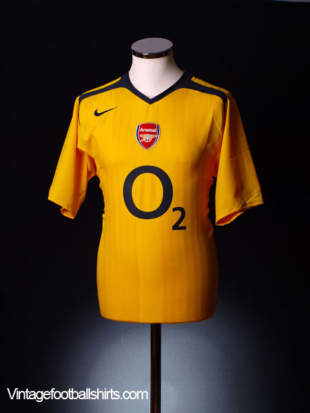 Flash Sale - 2005-2006 ARSENAL AWAY RETRO KIT – Classic Shirts ZA