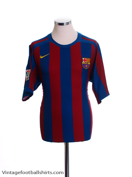 FC Barcelona Shirt FINAL UCL 05-06 Ronaldinho 