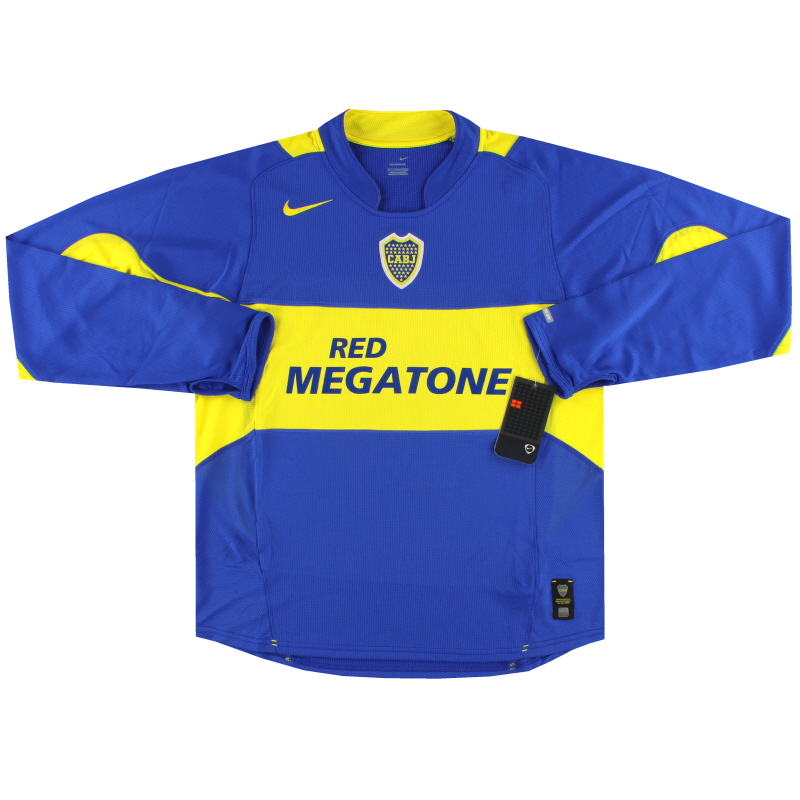 Nike Boca Juniors home soccer jersey 2004/2005 M
